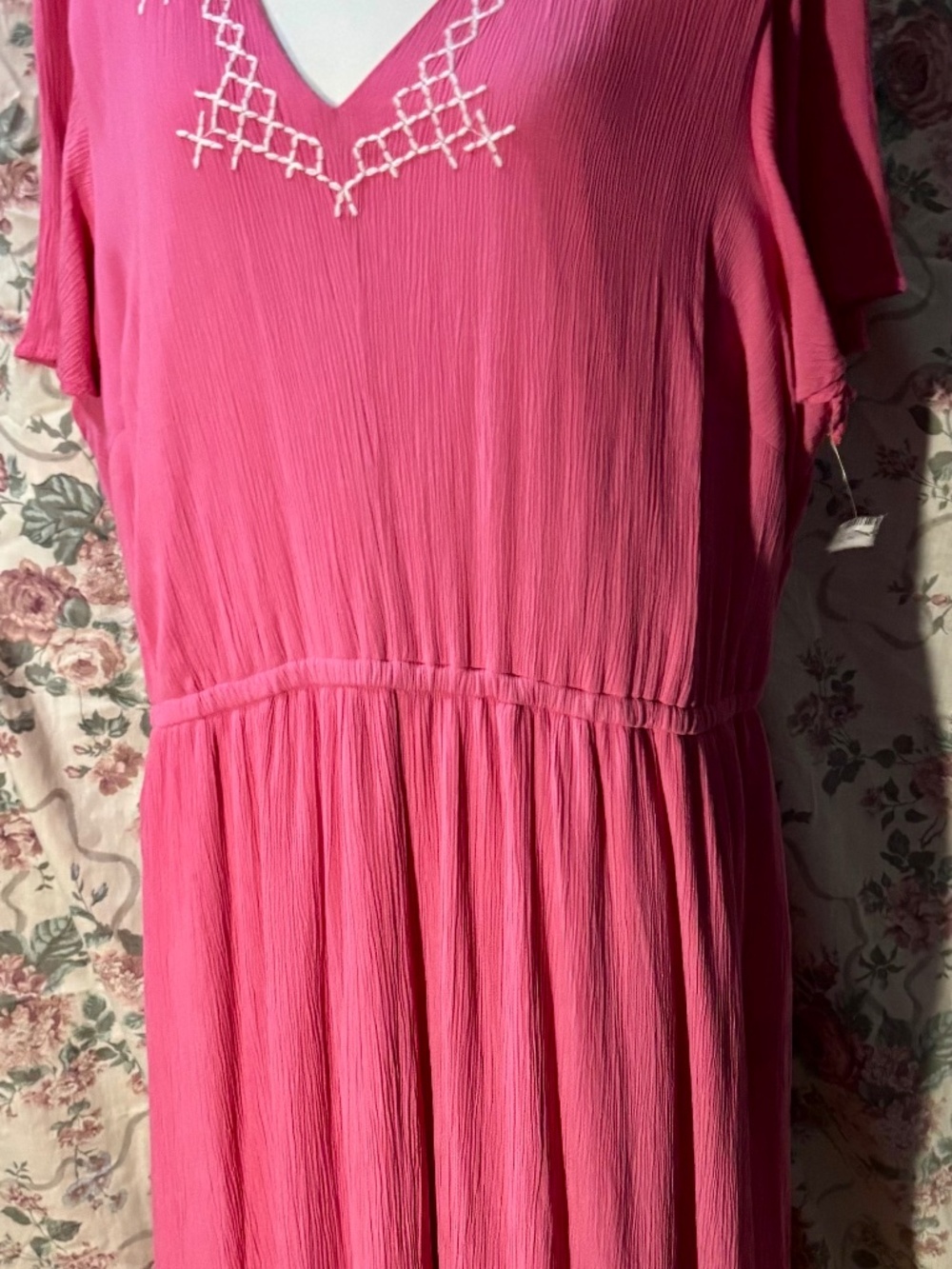 Lane Bryant PLUS Pastel Pink Dress